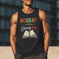 Reading Books Bibliophile Hooray It's Library Day Men Tank Top