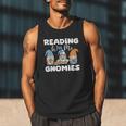 Reading With My Gnomies Gnomes Books Lover Bookworm Men Tank Top Reading With My Gnomies Gnomes Books Lover Bookworm Men Tank Top