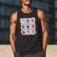 Reading Is My Jam Preppy Stawberry Bookworm Book Lover Nerd Men Tank Top