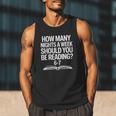 Reading Meme 6 To 7 Nights a Week Book Appreciation Men Tank Top Reading Meme 6 To 7 Nights a Week Book Appreciation Men Tank Top