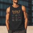 Reading Is Self Care Mental Health Read More Book Men Tank Top Reading Is Self Care Mental Health Read More Book Men Tank Top