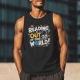 Reading Is Out Of This World Space Book Lover Kids Men Tank Top Reading Is Out Of This World Space Book Lover Kids Men Tank Top