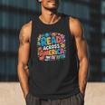 Reads Across Tee America Books Reader Reading Teacher Men Tank Top Reads Across Tee America Books Reader Reading Teacher Men Tank Top