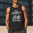 Real Zombies Read Books Zombie Men Tank Top Real Zombies Read Books Zombie Men Tank Top