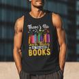 There's No Such Thing As Too Many Books Men Tank Top