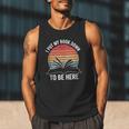 Retro I Put My Book Down To Be Here For Book Lover Men Tank Top Retro I Put My Book Down To Be Here For Book Lover Men Tank Top