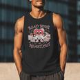 Retro Read Your Heart Out Valentine’s Day Teacher Book Lover Men Tank Top