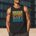 Retro Never Underestimate The Power Of a Boy With a Book Men Tank Top
