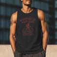 Sasquatch Book Club Bigfoot Reading Cryptid Vintage Men Tank Top