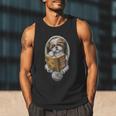 Shih Tzu Book How To Train Your Human Funny Dog Motif Men Tank Top