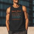 Smut Slut Sayings Definition Sarcastic Book Lover Men Tank Top