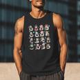 Snowman Reading Book Christmas Cozy Book Lover Bookish Men Tank Top Snowman Reading Book Christmas Cozy Book Lover Bookish Men Tank Top