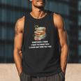Sometimes I Think I Read Too Much For Books Lover Men Tank Top Sometimes I Think I Read Too Much For Books Lover Men Tank Top