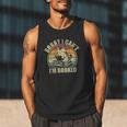 Sorry I Can't I'm Booked Reading For Cat Lover For Men Women Men Tank Top