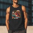 Squirrel Reading a Book Lover Bookworm Men Tank Top Squirrel Reading a Book Lover Bookworm Men Tank Top
