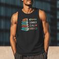 My Summer Is All Booked Book Reading Book Lover Men Tank Top