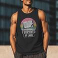 I Survived AP Lang Retro Book Graphic Men Tank Top I Survived AP Lang Retro Book Graphic Men Tank Top