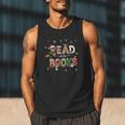 Teacher Read More Books Christmas Reading Bookworm Librarian Men Tank Top Teacher Read More Books Christmas Reading Bookworm Librarian Men Tank Top