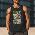 Teenage Mutant Ninja Turtles Retro Neon Comic Book Panels Men Tank Top Teenage Mutant Ninja Turtles Retro Neon Comic Book Panels Men Tank Top