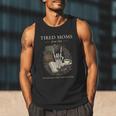 Tired Moms Book Club Dark Floral Coffee Skeleton Men Tank Top Tired Moms Book Club Dark Floral Coffee Skeleton Men Tank Top