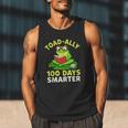 Toad-Ally 100 Days Smarter Frog Reading Book 100 School Day Men Tank Top Toad-Ally 100 Days Smarter Frog Reading Book 100 School Day Men Tank Top