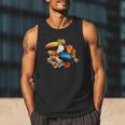 Toucan Reading Book Men Tank Top