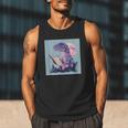 Trex Reading Book Dinosaur Men Tank Top