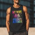 My Wife Is My Favorite Author Book Writer Writing Husband Men Tank Top