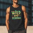WILD ABOUT READING I Love Books Bookworm Library Day Men Tank Top WILD ABOUT READING I Love Books Bookworm Library Day Men Tank Top