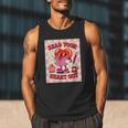 Women's Read Your Heart Out Groovy Bookish Valentine Day Women Girls Men Tank Top