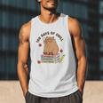 100 Days Of Chill Cute Capybara School Book Lover Men Tank Top 100 Days Of Chill Cute Capybara School Book Lover Men Tank Top