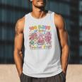100th Day Of School Teacher 100 Days Coffee Books Men Tank Top