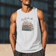 Barely Tolerable Book Lover Floral Quote Pride And Prejudice Men Tank Top Barely Tolerable Book Lover Floral Quote Pride And Prejudice Men Tank Top