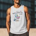 This Is My Book Character Costume I Pigeon Reading Tee Men Tank Top