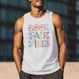 Book Fair Vibes Groovy Retro Reading Men Tank Top Book Fair Vibes Groovy Retro Reading Men Tank Top