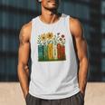 Book Flower 8647 Foxtrots Deltas Tangos Men Tank Top