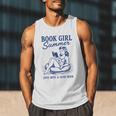 Book Girl Summer Men Tank Top