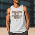 Book Lovers Reading For Teachers Students Librarians Men Tank Top
