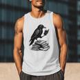 Book Raven Vintage Dark Academia Literature Reading Men Tank Top Book Raven Vintage Dark Academia Literature Reading Men Tank Top
