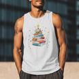 All Booked For Christmas Book Christmas Book Lover Librarian Men Tank Top All Booked For Christmas Book Christmas Book Lover Librarian Men Tank Top