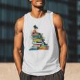 Books Abstract Artist Women Art Painting Books Men Tank Top Books Abstract Artist Women Art Painting Books Men Tank Top
