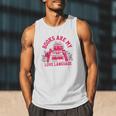 Books Are My Love Language Valentine Book Lover Men Tank Top