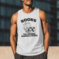 Books The Original Handheld Device Book Lover Premium Men Tank Top