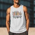 I Like My Books Spicy & My Coffee Icy Lover Bookworm Men Tank Top