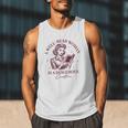 Books A Well-Read Woman Is A Dangerous Creature Women Premium Tri-Blend Men Tank Top