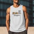 Bookworm Woman Reading Fiction Novels Library Book Store Men Tank Top