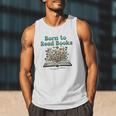 Born To Read Books Forced To Read Emails Book Lover Men Tank Top Born To Read Books Forced To Read Emails Book Lover Men Tank Top