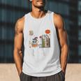 Carve Out Time To Read Halloween Ghost Books Raglan Baseball Tee Men Tank Top