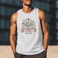 Chapter 10 Years Old 10th Birthday Wildflower Book Lover Men Tank Top Chapter 10 Years Old 10th Birthday Wildflower Book Lover Men Tank Top