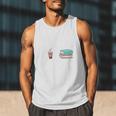 Coffee And Books Men Tank Top